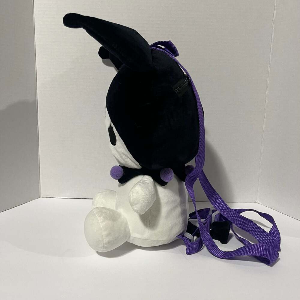 Sanrio Kuromi Character 14-Inch Plush Backpack - Picture 4 of 5